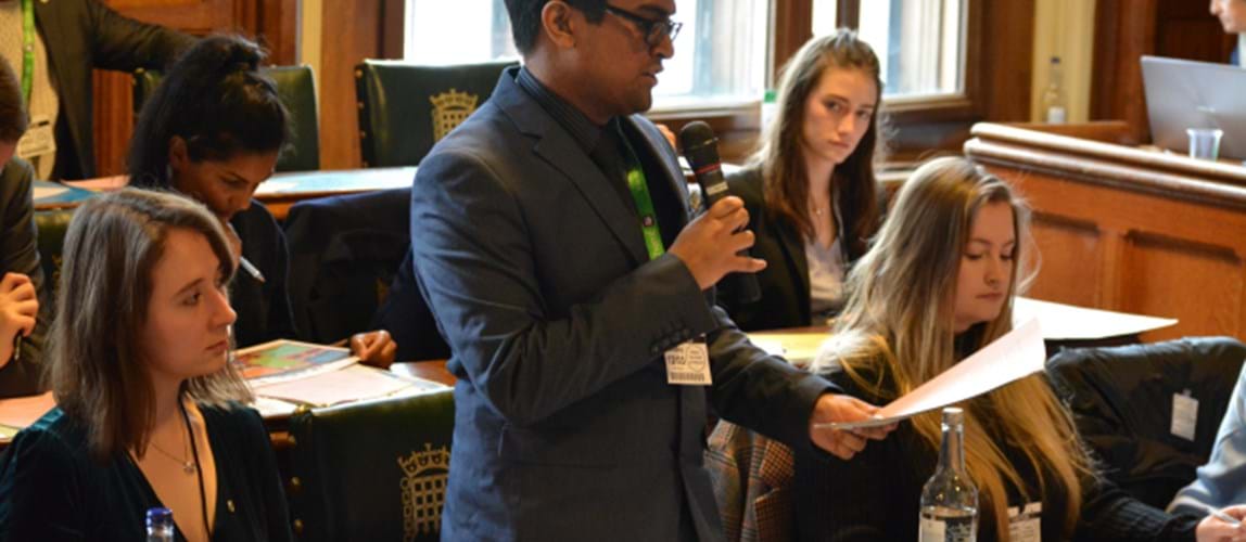 Sameen in Parliament