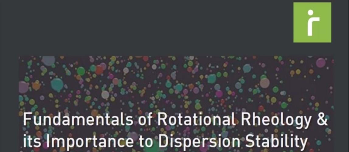 Fundamentals of Rotational Rheology and its Importance to Dispersion Stability