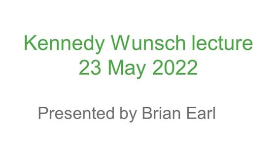Kennedy Wunsch Lecture 2022