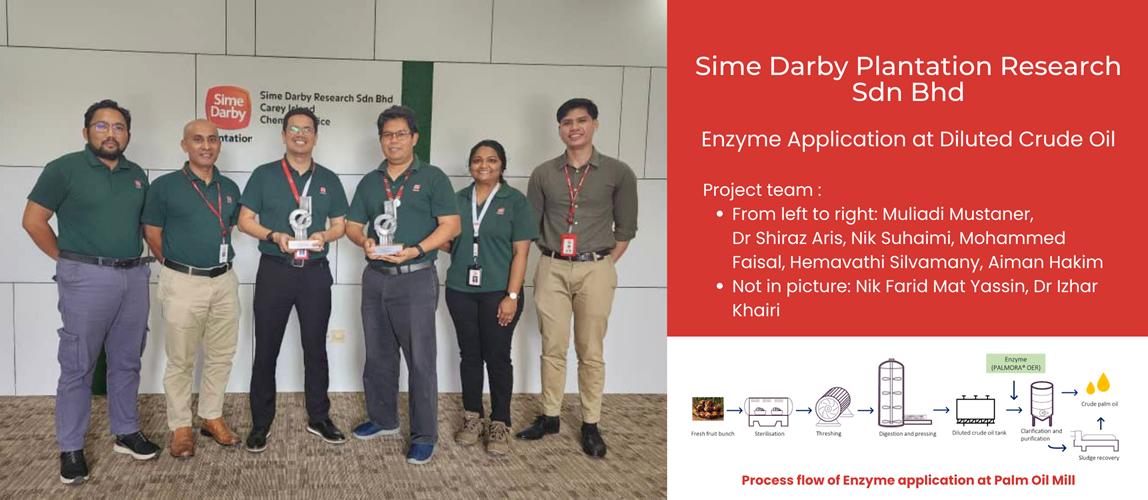 Sime Darby Plantation Research Crowned Winners at IChemE Malaysia Awards 2022