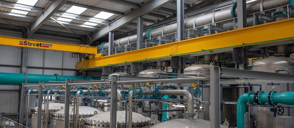 Mayflower Suspended Ion Exchange WTP Site Visit