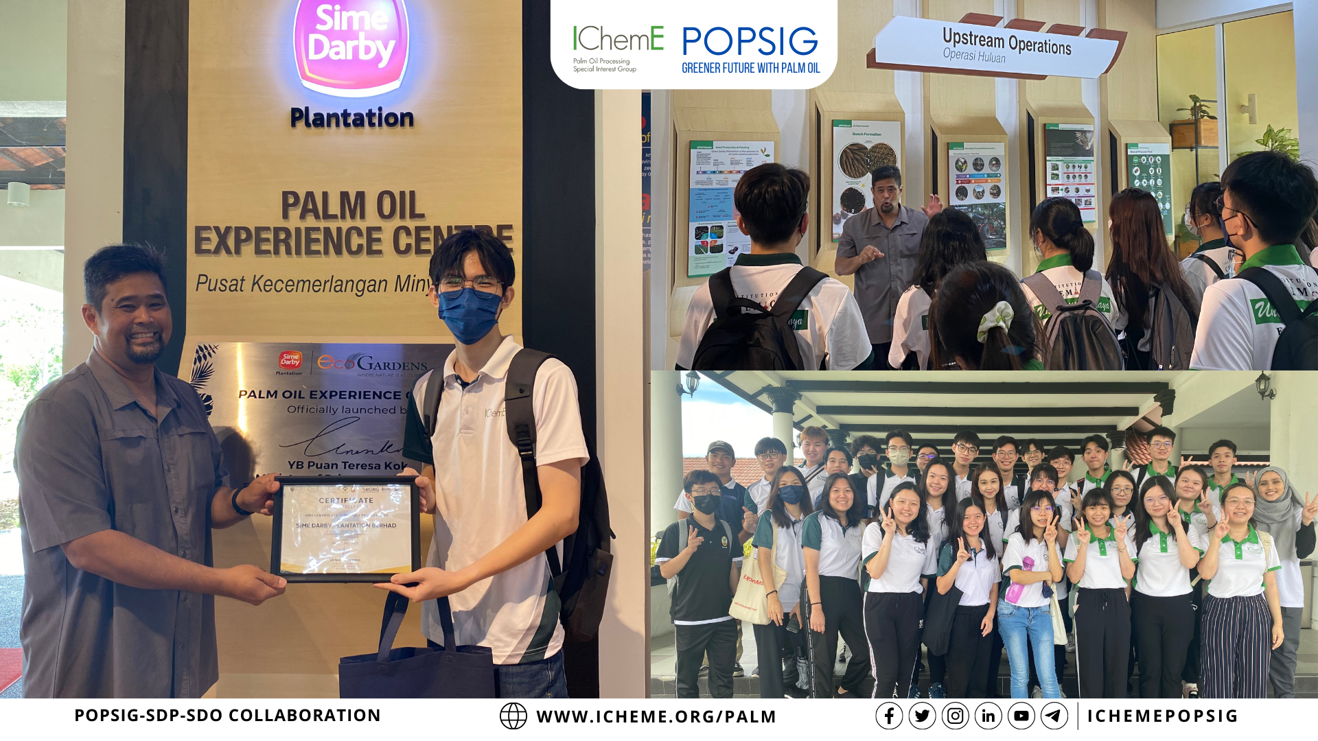 IChemE-UM SC visited Sime Darby Plantation