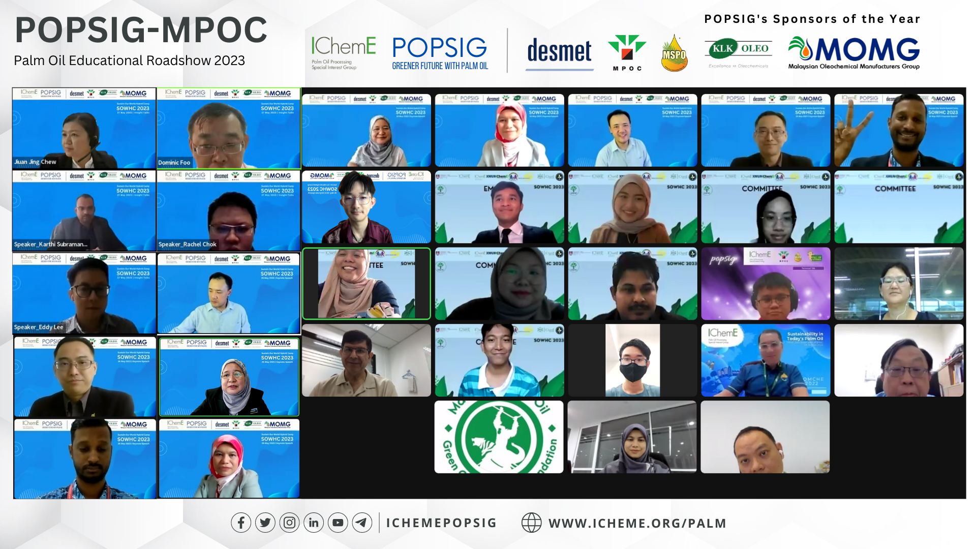 POPSIG roadshow on tackling climate change