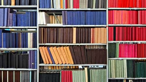 Library books