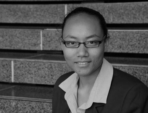 Roseanne, an engineering student at The University of Auckland