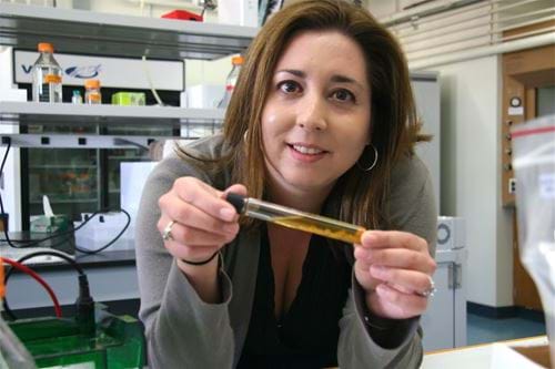 Chemical engineer, Professor Michelle O'Malley. Photo credit: Sonia Fernandez, UCSB