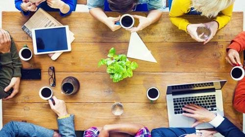 Working coffee