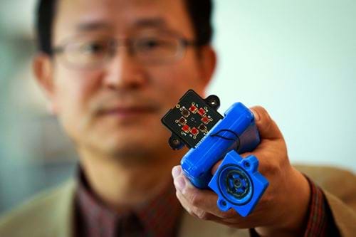 Ling Zang, a University of Utah professor of materials science and engineering