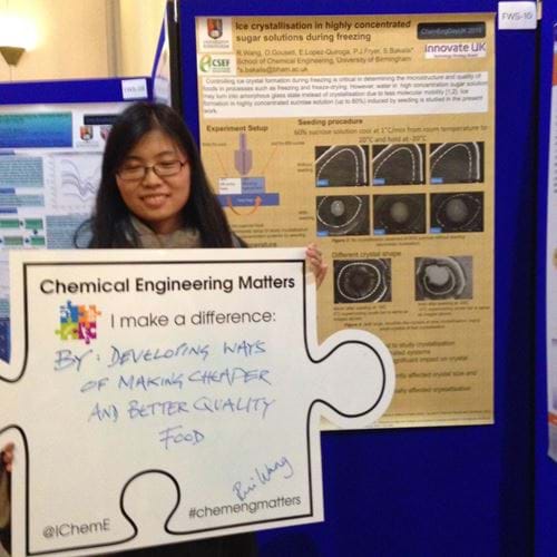 Rui Wang from the University of Birmingham