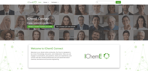 IChemE Connect Homepage