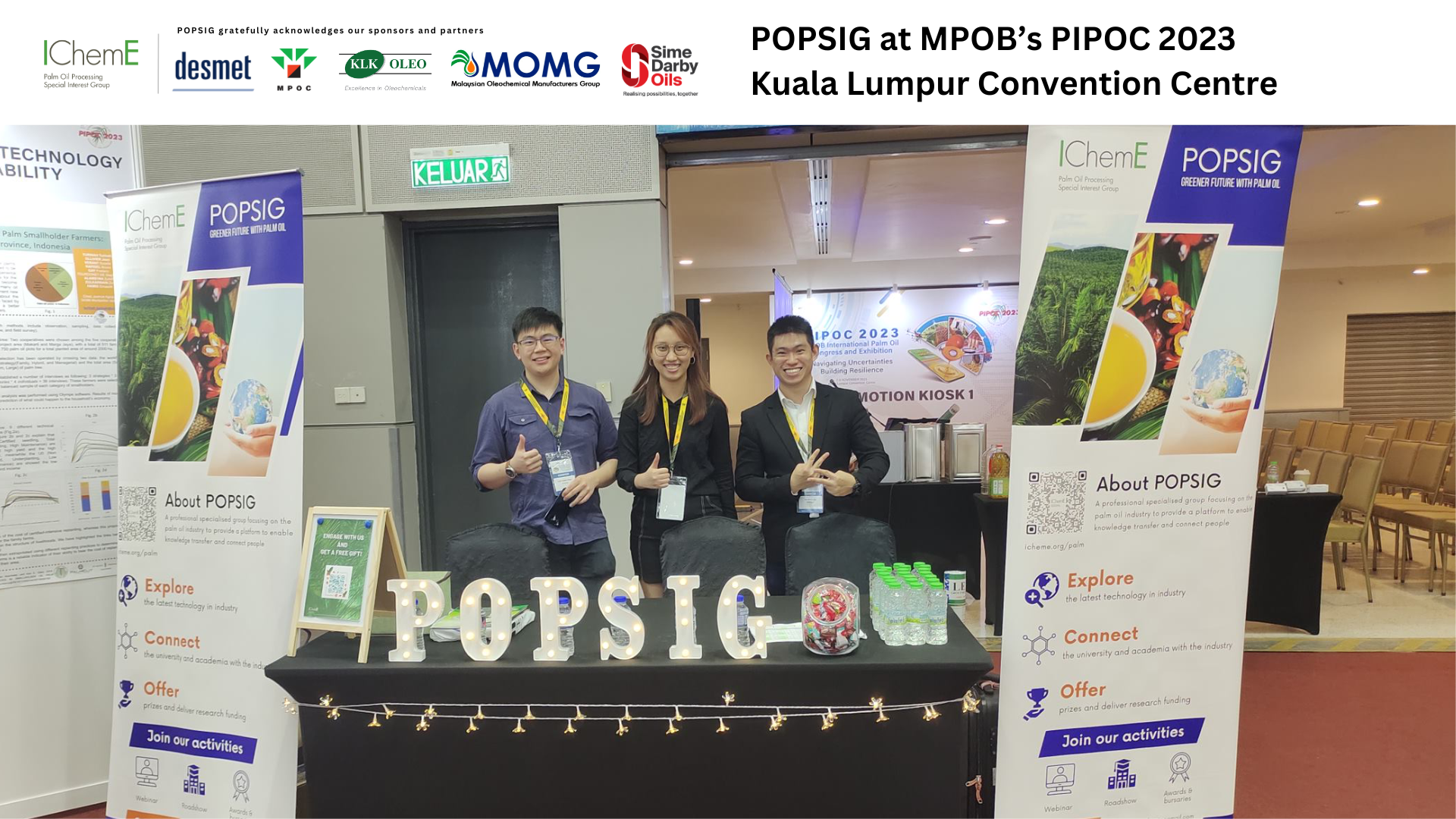 POPSIG presented at PIPOC 2023