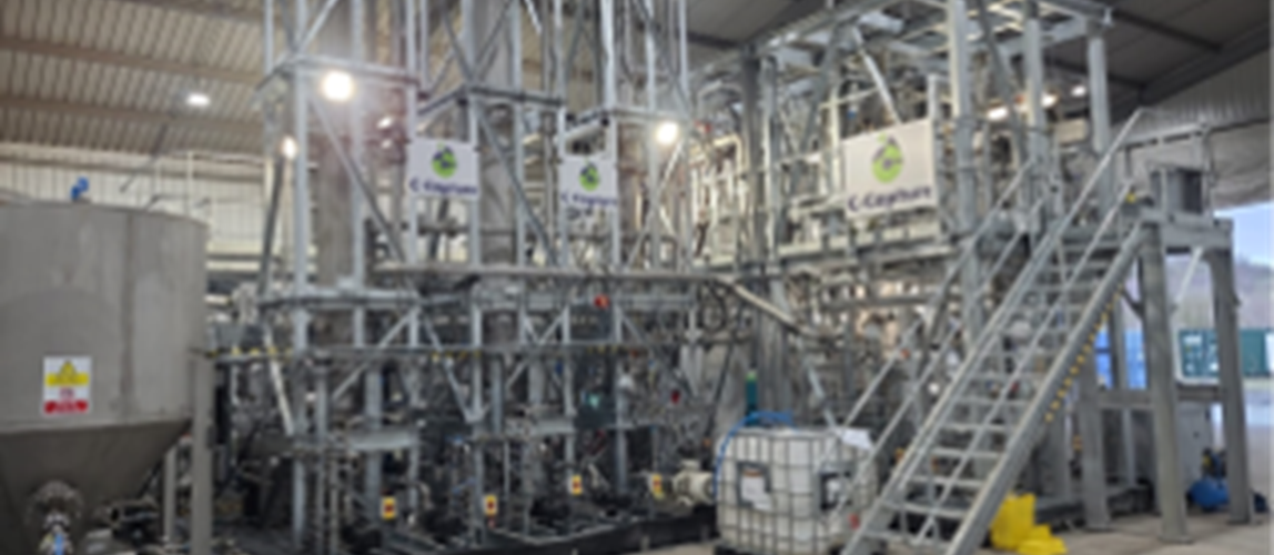 Visit to C-Capture Pilot Plant at Drax Power Station