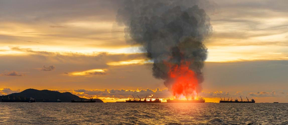 Disastrous Dinners: 2025 North Sea Ship Collision