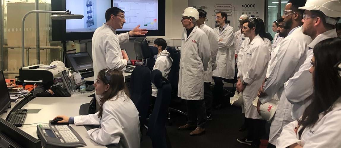 Carbon Capture Pilot Plant and ABB Control Room Tour